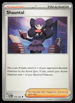 Shauntal 174/182 Uncommon Paradox Rift Pokemon Near Mint - Image 1