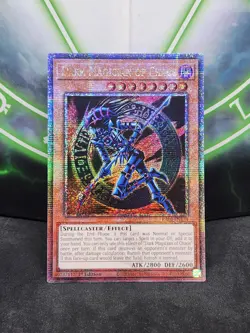 Yugioh Dark Magician of Chaos RA03-EN134 Quarter Century Secret Rare 1st Ed NM - Image 1
