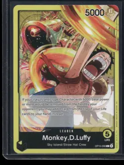 Monkey.D.Luffy OP15-098 Leader One Piece Adventure on Kami's Island - Image 1