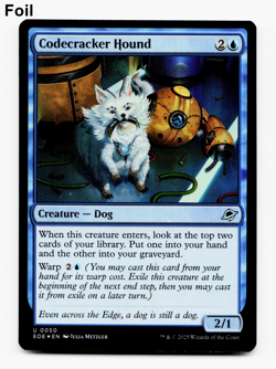 Codecracker Hound [Edge of Eternities] MTG Magic NM/M 💧 - Image 1