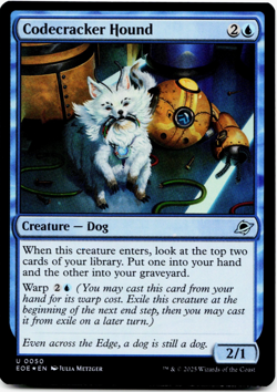 Codecracker Hound [Edge of Eternities] MTG Magic NM/M 💧 - Image 3