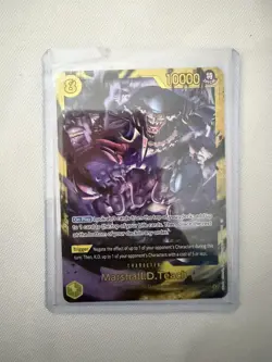 Marshall D. Teach (OP16-119) - One Piece The Time of Battle SEC - Near Mint - Image 1