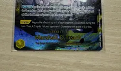 One Piece Marshall D. Teach OP16-119 Special Alt Art Foil English , Back Dent - Image 3