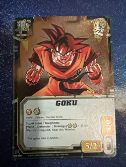 Dragon Ball "Goku" PR-001 Shonen Jump Foil Promo Card M-NM Unplayed - Image 1
