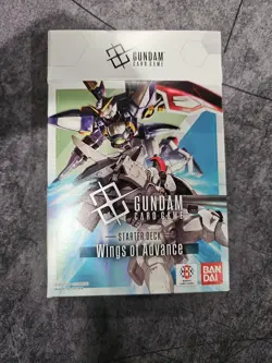 Gundam Card Game: Wings of Advance Starter Deck ST02 Bandai No Bonus Pack - Image 1