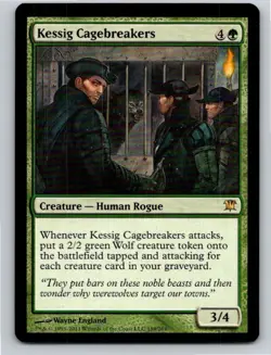 Magic the Gathering Kessig Cagebreakers Innistrad MTG Free Shipping! - Image 1