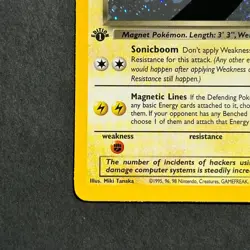 1st Edition Dark Magneton 11/82 Team Rocket Holo Rare Pokemon Card - Image 5