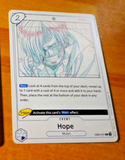 ONE PIECE ENGLISH CARD GAME HOLO CARTE EB02-031 EN TCG NM - Image 1