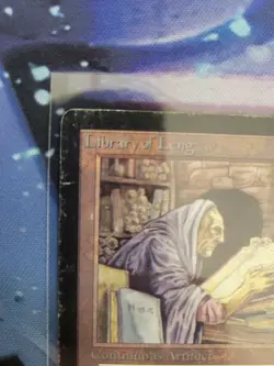 Magic: The Gathering Library of Leng Beta Artifact Regular English HP - Image 2