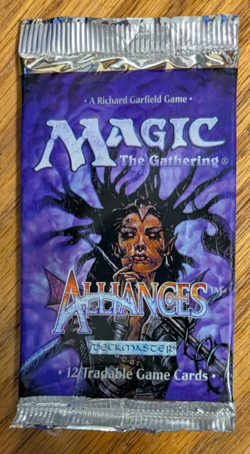 MTG - 2x Alliances Booster Pack - Magic the Gathering Factory Sealed 1996 - Image 2