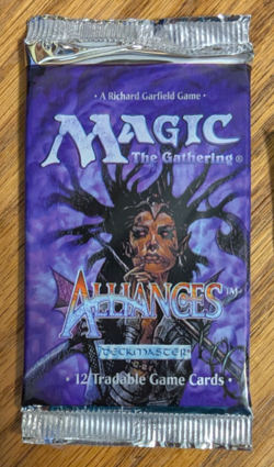 MTG - 2x Alliances Booster Pack - Magic the Gathering Factory Sealed 1996 - Image 4