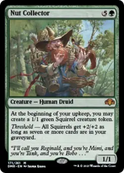 Nut Collector -Foil Near Mint MTG Dominaria Remastered - Image 1