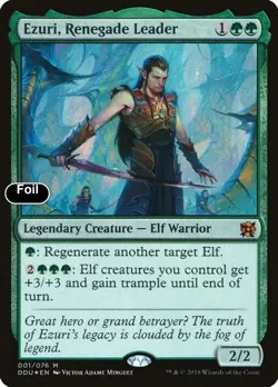 Ezuri, Renegade Leader [Duel Decks: Elves vs. Inventors] NM Foil - Magic - Image 1