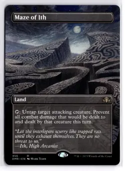Maze of Ith (Borderless) 456 Rare Dominaria Remastered Magic: The Gathering NM - Image 1