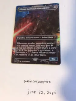 Ultron, Artificial Malevolence (Borderless) (0344) Marvel Super Heroes Foil - Image 1
