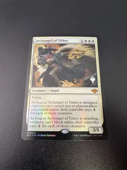 ARCHANGEL OF TITHES MYTHIC PROMO PACK OTJ FOIL STAMPED - Image 1