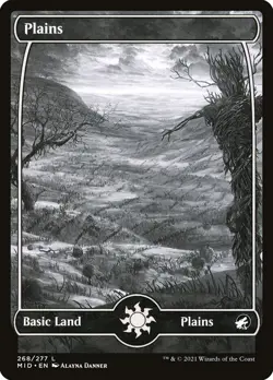 Mountain - Full Art - #268 - Innistrad: Midnight Hunt - NM MTG - Image 1