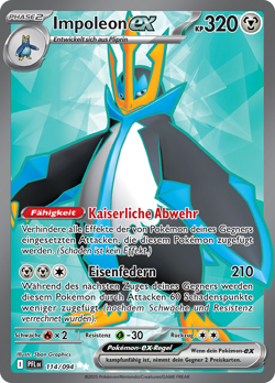 Pokemon Impoleon ex Fatale Flammen 114/094 - Image 1