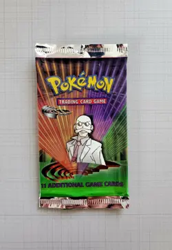 Pokemon Booster Gym Challenge Art Set Blaine Sabrina Giovanni Koga WOC EMPTY #2 - Image 4