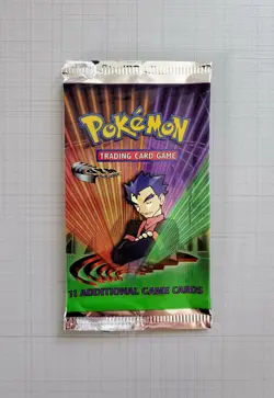 Pokemon Booster Gym Challenge Art Set Blaine Sabrina Giovanni Koga WOC EMPTY #2 - Image 5