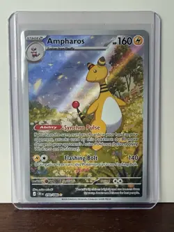 Pokemon TCG Ampharos Art Rare / English / Near Mint / Chaos Rising 090/086 - Image 2