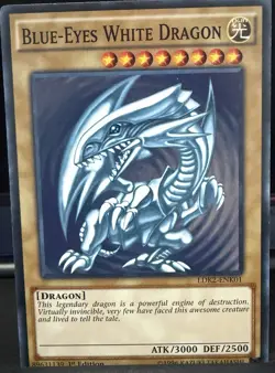Yugioh! Blue-Eyes White Dragon LDK2-ENK01 Legendary Decks II 1st Edition English - Image 1