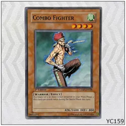 Combo Fighter - CDIP-EN028 - Common 1st Edition Yugioh (YC159) - Image 1