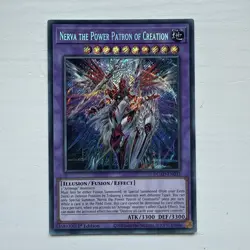 FAST SHIPPING YUGIOH nerva the power patron of creation Secret NM Duad-en033 - Image 1
