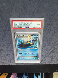 Pokemon: Empoleon LV.X DP1 Space-Time Creation Holo Rare Japan 2006 - PSA 9 - Image 4