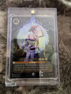 Disney Lorcana You’ve Got a Friend in Me 225/204 Enchanted Foil - Image 1