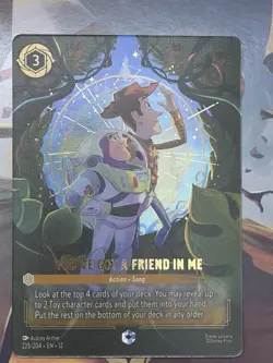Disney Lorcana You’ve Got a Friend in Me 225/204 Enchanted Foil - Image 3