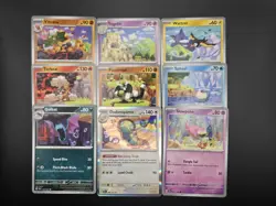 Teeziro 9-Card Pokemon TCG Card Set (NM) Make Your Own Connected Art Mural - Image 1