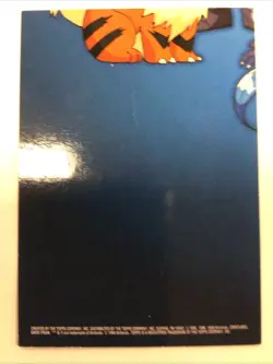 Meowth TV11#52 1999 Pokemon Topps Animation Edition Puzzle Card - Image 2