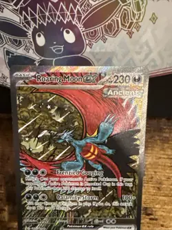 Pokemon Prismatic Evolutions Roaring Moon EX Special Illustration Card 162/131 - Image 2