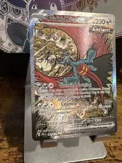 Pokemon Prismatic Evolutions Roaring Moon EX Special Illustration Card 162/131 - Image 4