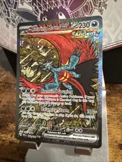 Pokemon Prismatic Evolutions Roaring Moon EX Special Illustration Card 162/131 - Image 5