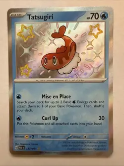 Tatsugiri 127/091 Pokemon Card TCG Paldean Fates NM - Image 1