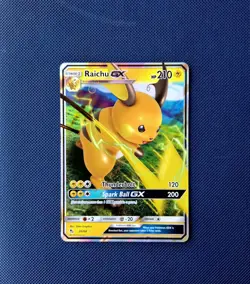 Raichu GX 20/68 - Ultra Rare Holo - Hidden Fates Pokemon Card NM/MINT - Image 1