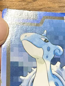 Defective Pokemon Carddass Card Lapras No.131 Bandai Pocket Monsters 1997 Japan - Image 5