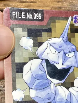 Pokemon Carddass Card Onix File No.95 Bandai Pocket Monsters 1997 Japan - Image 4