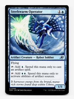 Steelswarm Operator [Edge of Eternities] MTG Magic NM/M 💧 - Image 1