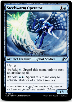 Steelswarm Operator [Edge of Eternities] MTG Magic NM/M 💧 - Image 3