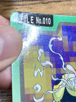 Pokemon Carddass Card Caterpie File No.10 Bandai Pocket Monsters 1997 Japan - Image 3