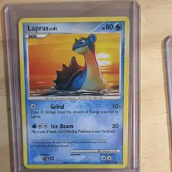Nintendo Pokemon TCG 9-Card Vintage Lot Fossil Rocket Jungle Lapras - Image 2