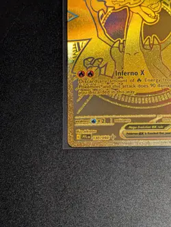 Mega Charizard X EX 130/094 Hyper Mega Rare Pokemon Card Near Mint Condition - Image 3