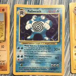 Pokemon TCG 6-Card Lot—Onix Poliwrath Jolteon Snorlax Raichu Holo EN - Image 3