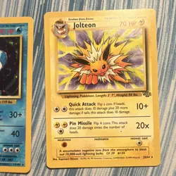 Pokemon TCG 6-Card Lot—Onix Poliwrath Jolteon Snorlax Raichu Holo EN - Image 4