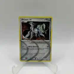 Pokemon TCG Arceus Lv. 100 AR9 Platinum Holo Rare Pokemon Card TCG - Image 1