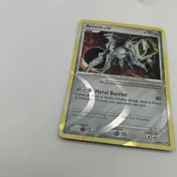 Pokemon TCG Arceus Lv. 100 AR9 Platinum Holo Rare Pokemon Card TCG - Image 3
