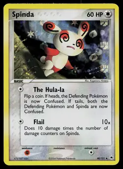 Pokemon Card - Spinda Hidden Legends 48/101 Reverse Holo Uncommon - Image 1